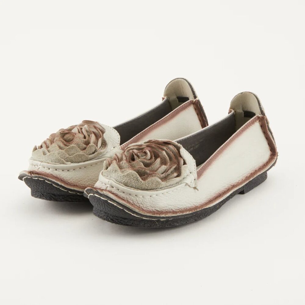 LIKE NEW! L'Artiste Spring Step Hand-Painted Leather Shoes Size 5.5-6 (EU 36)